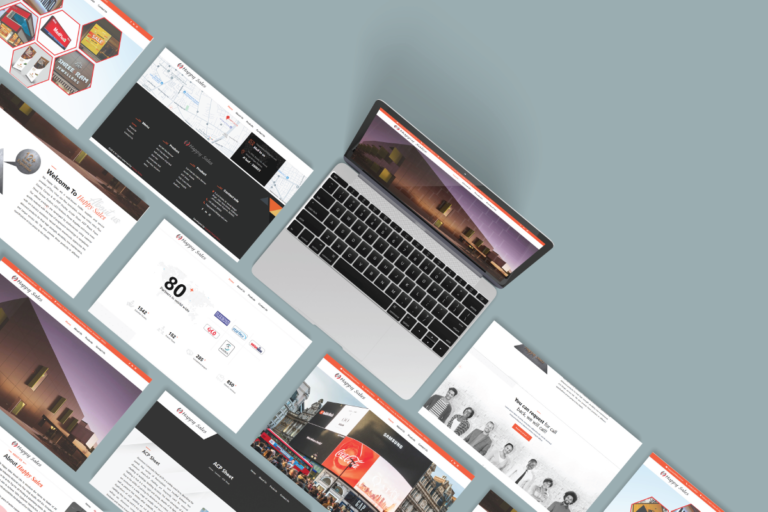 Happy Sales Website Mockup | Eunoia Designtech