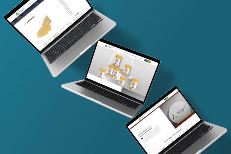 Arika Website Mockup | Eunoia Designtech