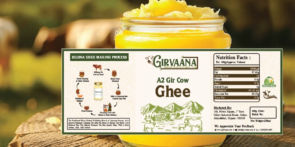 Girvaana Label Mockup